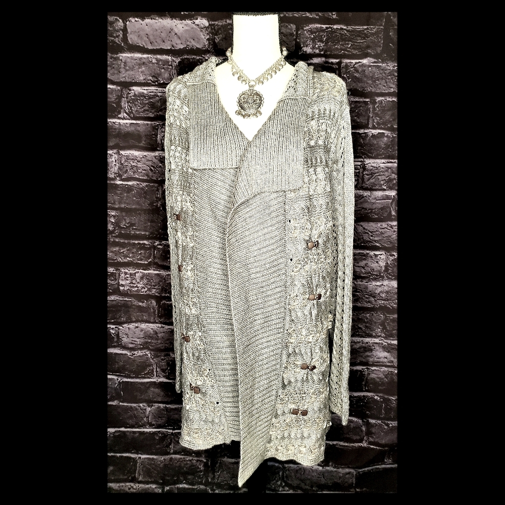 🖤Coldwater Creek🖤 L Semi open Cardigan